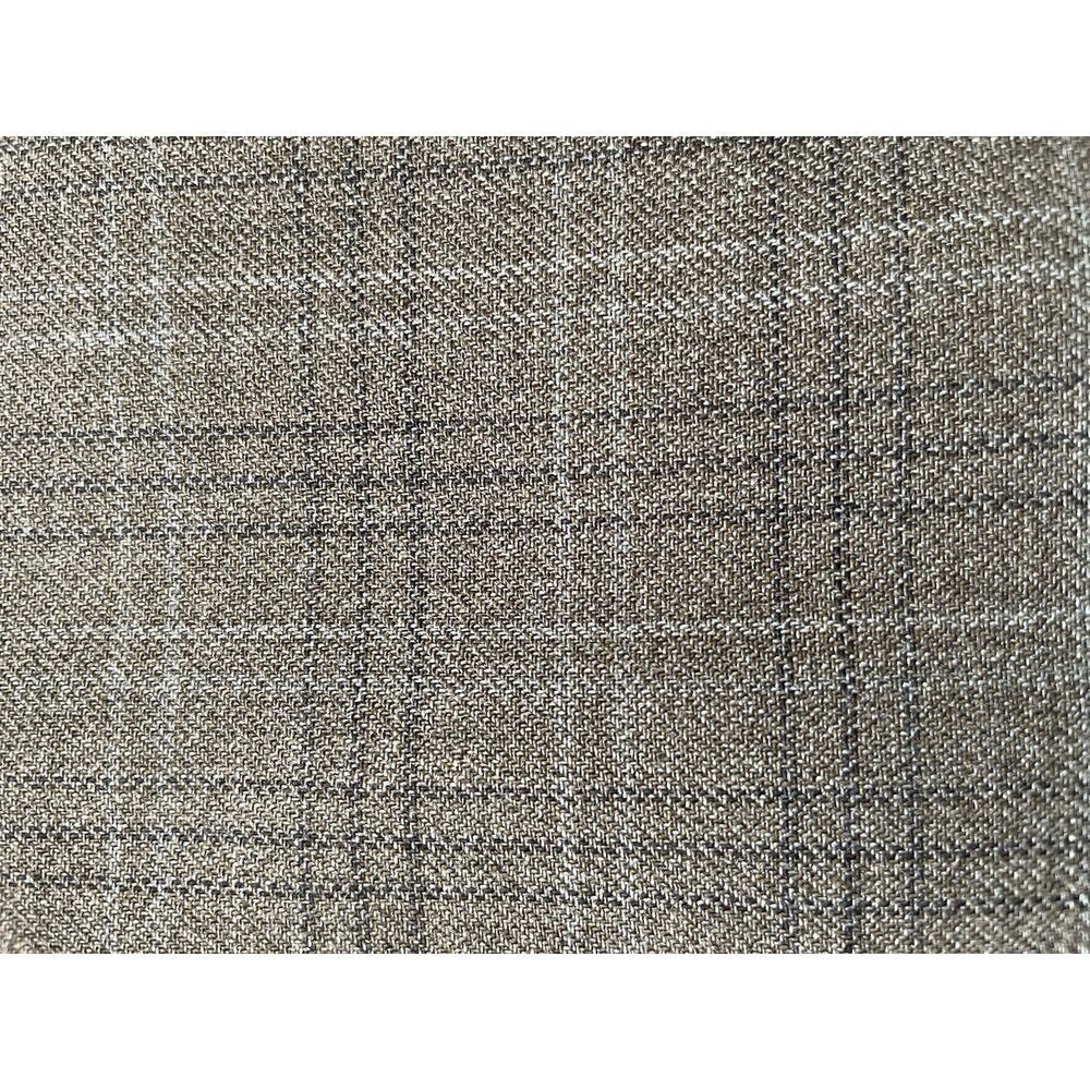 Lauren Ralph Lauren Mens Suit Jacket Blazer Silk Wool 46 R Brown Plaid 2 Button - Picture 7 of 13